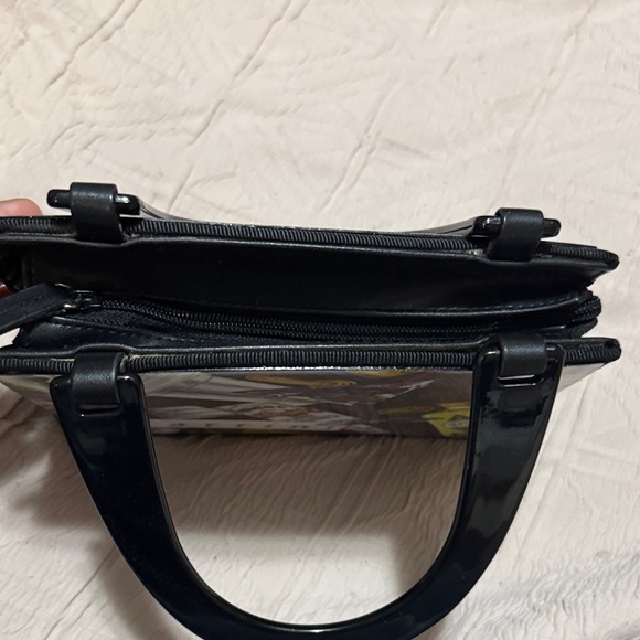 Martini Themed Mini Evening Bag - Black - Picture 3 of 4